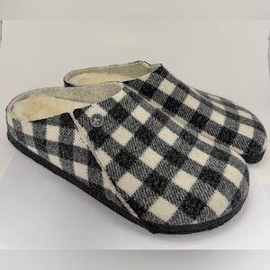 Birkenstock Zermatt Clogs Slippers Plaid